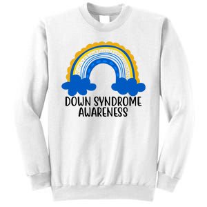 Down Syndrome Awareness Rainbow Sweatshirt