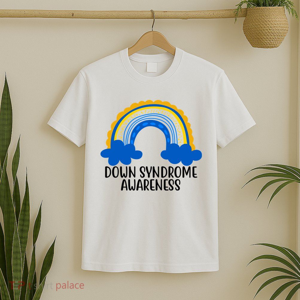 Down Syndrome Awareness Rainbow T-Shirt