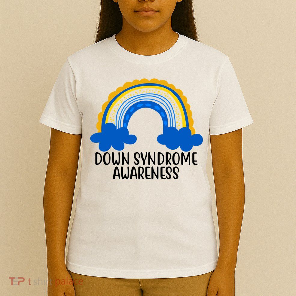 Down Syndrome Awareness Rainbow T-Shirt