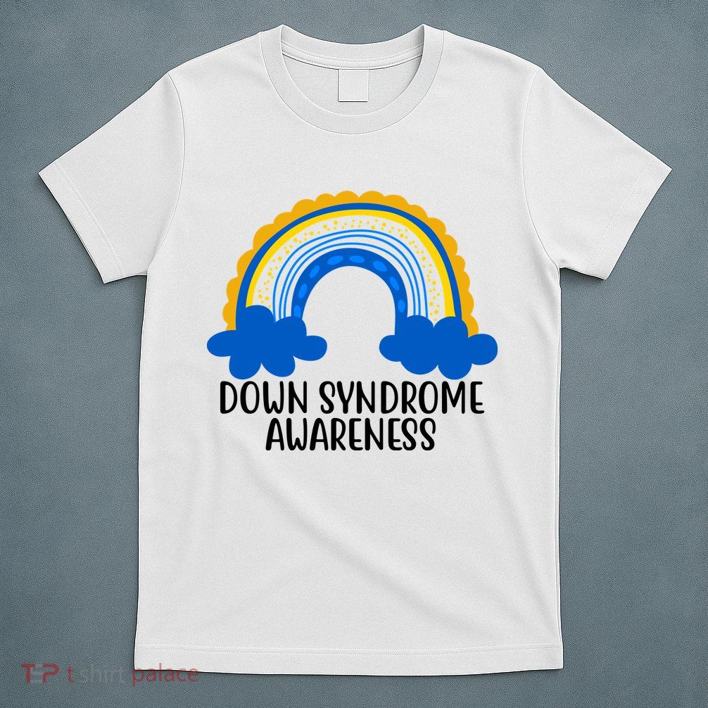 Down Syndrome Awareness Rainbow T-Shirt