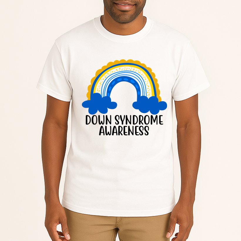 Down Syndrome Awareness Rainbow Tall T-Shirt
