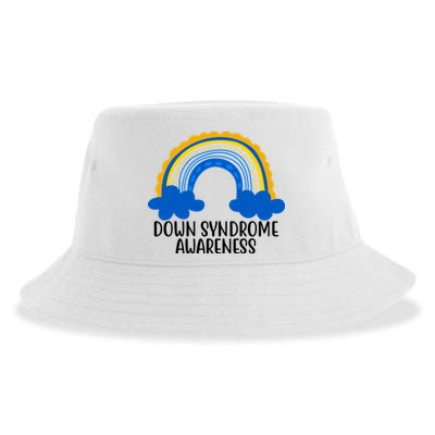 Down Syndrome Awareness Rainbow Sustainable Bucket Hat