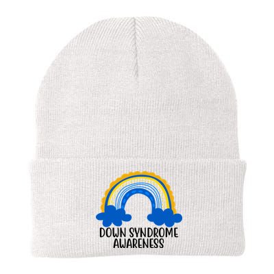 Down Syndrome Awareness Rainbow Beanie