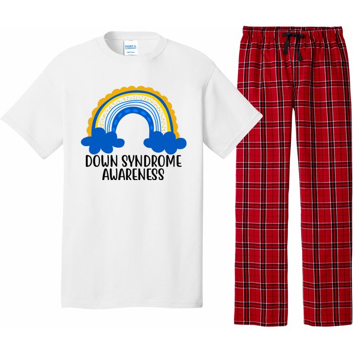 Down Syndrome Awareness Rainbow Pajama Set