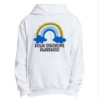 Down Syndrome Awareness Rainbow Urban Pullover Hoodie