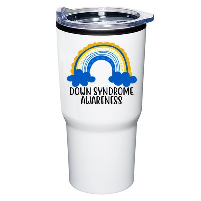 Down Syndrome Awareness Rainbow Tumbler