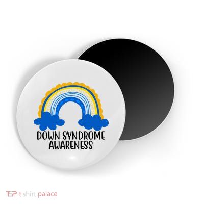 Down Syndrome Awareness Rainbow Magnet