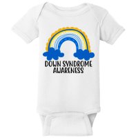 Down Syndrome Awareness Rainbow Baby Bodysuit