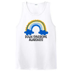 Down Syndrome Awareness Rainbow PosiCharge Competitor Tank