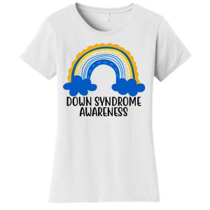 Down Syndrome Awareness Rainbow Women's T-Shirt