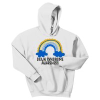 Down Syndrome Awareness Rainbow Kids Hoodie