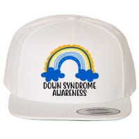 Down Syndrome Awareness Rainbow Wool Snapback Cap