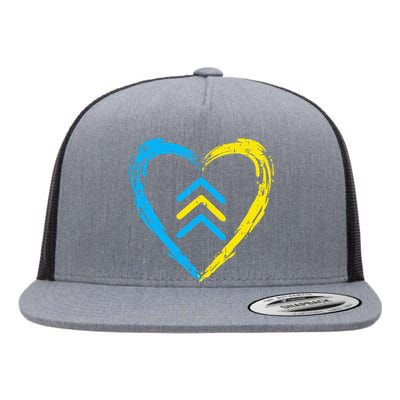 Down Syndrome Awareness Arrows Trisomy 21 T21 Flat Bill Trucker Hat