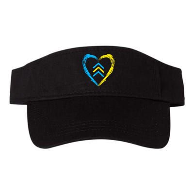 Down Syndrome Awareness Arrows Trisomy 21 T21 Valucap Bio-Washed Visor