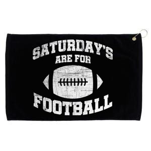 Distressed Saturdays Are For Football College Football Fan Gift Grommeted Golf Towel