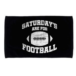 Distressed Saturdays Are For Football College Football Fan Gift Microfiber Hand Towel