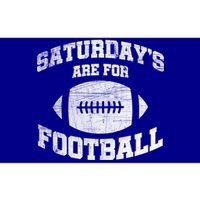 Distressed Saturdays Are For Football College Football Fan Gift Bumper Sticker