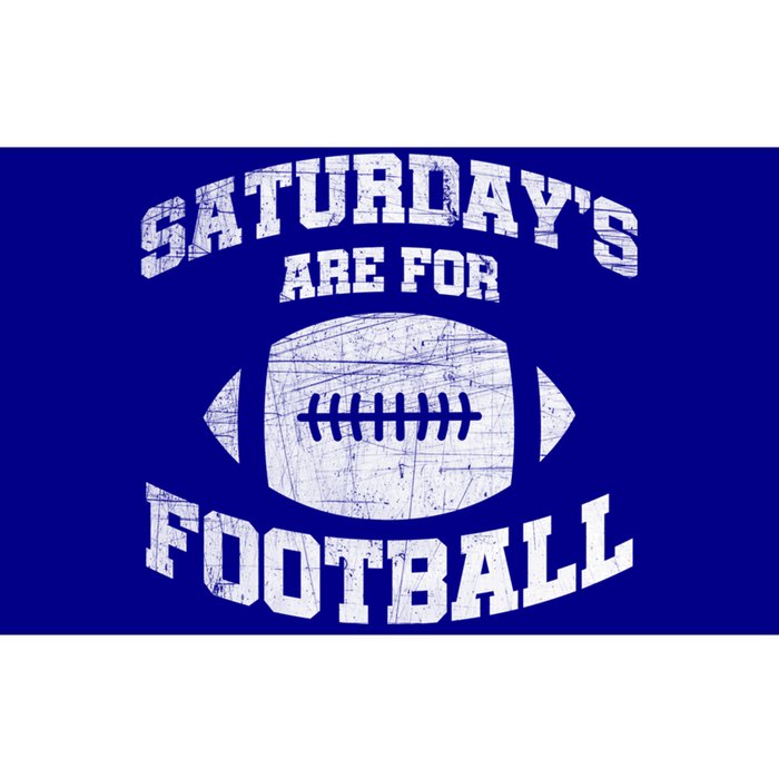 Distressed Saturdays Are For Football College Football Fan Gift Bumper Sticker