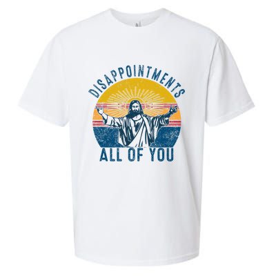 Disappointments Sarcastic All Of You Christian Jesus Funny  Sueded Cloud Jersey T-Shirt