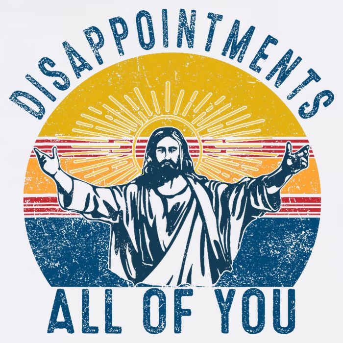 Disappointments Sarcastic All Of You Christian Jesus Funny  Full-Length Apron With Pockets