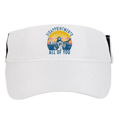 Disappointments Sarcastic All Of You Christian Jesus Funny  Adult Drive Performance Visor