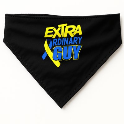 Down Syndrome Awareness T21 Day Extra Ordinary Guy USA-Made Doggie Bandana
