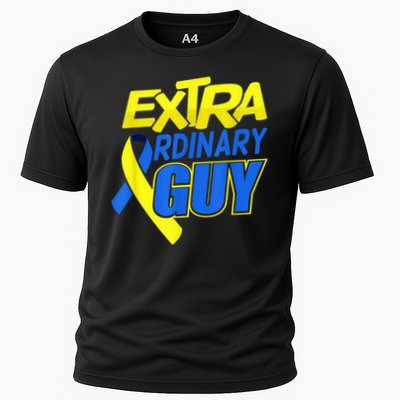 Down Syndrome Awareness T21 Day Extra Ordinary Guy Performance Shirt