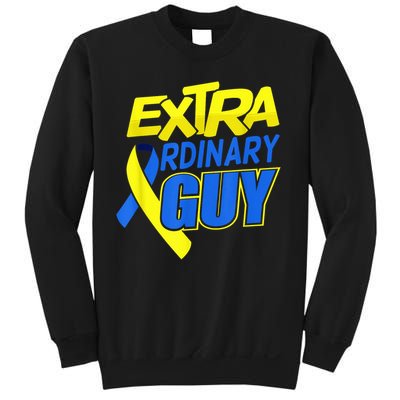 Down Syndrome Awareness T21 Day Extra Ordinary Guy Sweatshirt