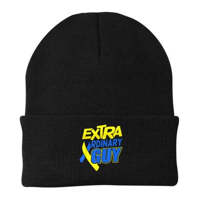 Down Syndrome Awareness T21 Day Extra Ordinary Guy Beanie