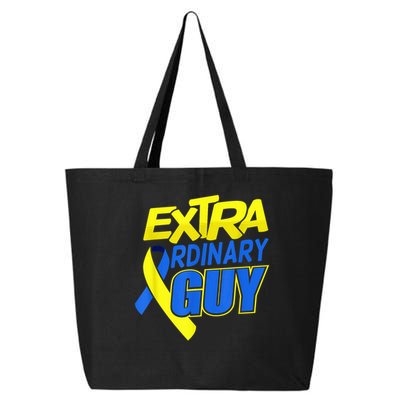 Down Syndrome Awareness T21 Day Extra Ordinary Guy 25L Jumbo Tote