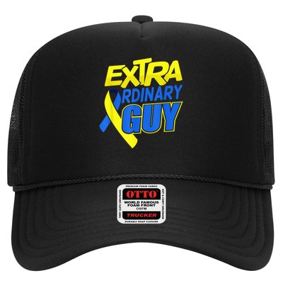 Down Syndrome Awareness T21 Day Extra Ordinary Guy Trucker Hat