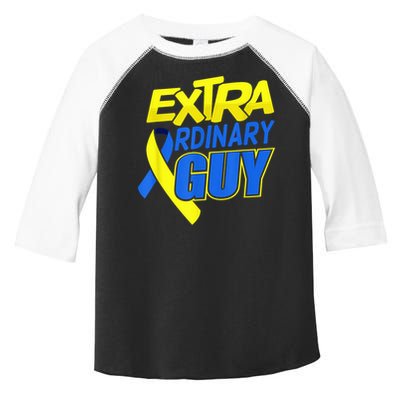 Down Syndrome Awareness T21 Day Extra Ordinary Guy Toddler Fine Jersey T-Shirt