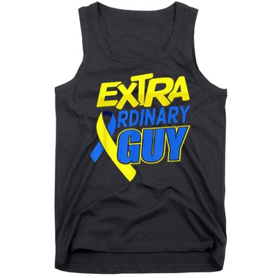 Down Syndrome Awareness T21 Day Extra Ordinary Guy Tank Top