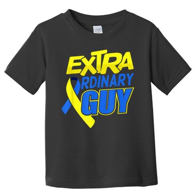 Down Syndrome Awareness T21 Day Extra Ordinary Guy Toddler T-Shirt