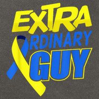 Down Syndrome Awareness T21 Day Extra Ordinary Guy Cotton Canvas Backpack