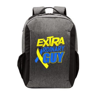 Down Syndrome Awareness T21 Day Extra Ordinary Guy Vector Backpack