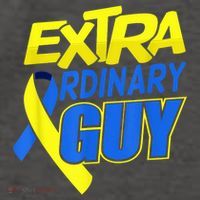 Down Syndrome Awareness T21 Day Extra Ordinary Guy Vector Backpack