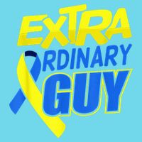 Down Syndrome Awareness T21 Day Extra Ordinary Guy Button