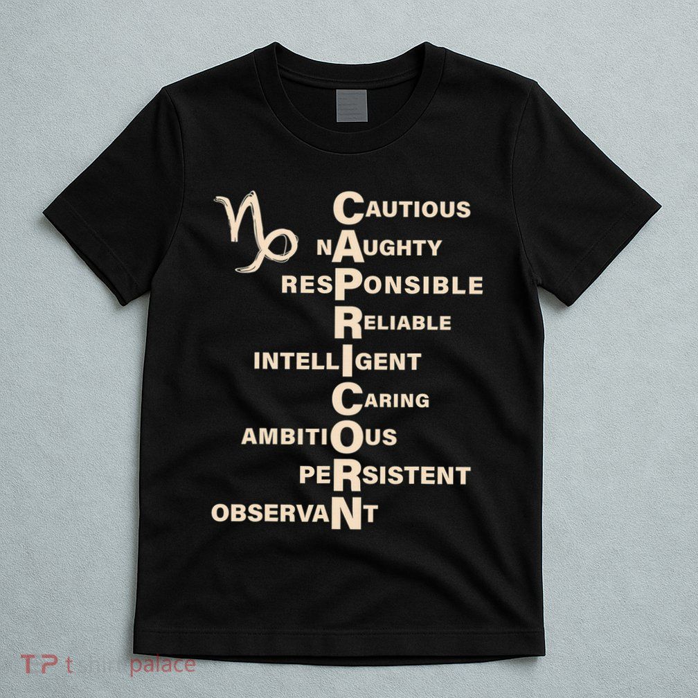 Don't Study A Capricorn Astrology Birthday Zodiac Sign T-Shirt