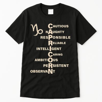 Don't Study A Capricorn Astrology Birthday Zodiac Sign Tall T-Shirt