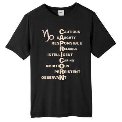 Don't Study A Capricorn Astrology Birthday Zodiac Sign Tall Fusion ChromaSoft Performance T-Shirt