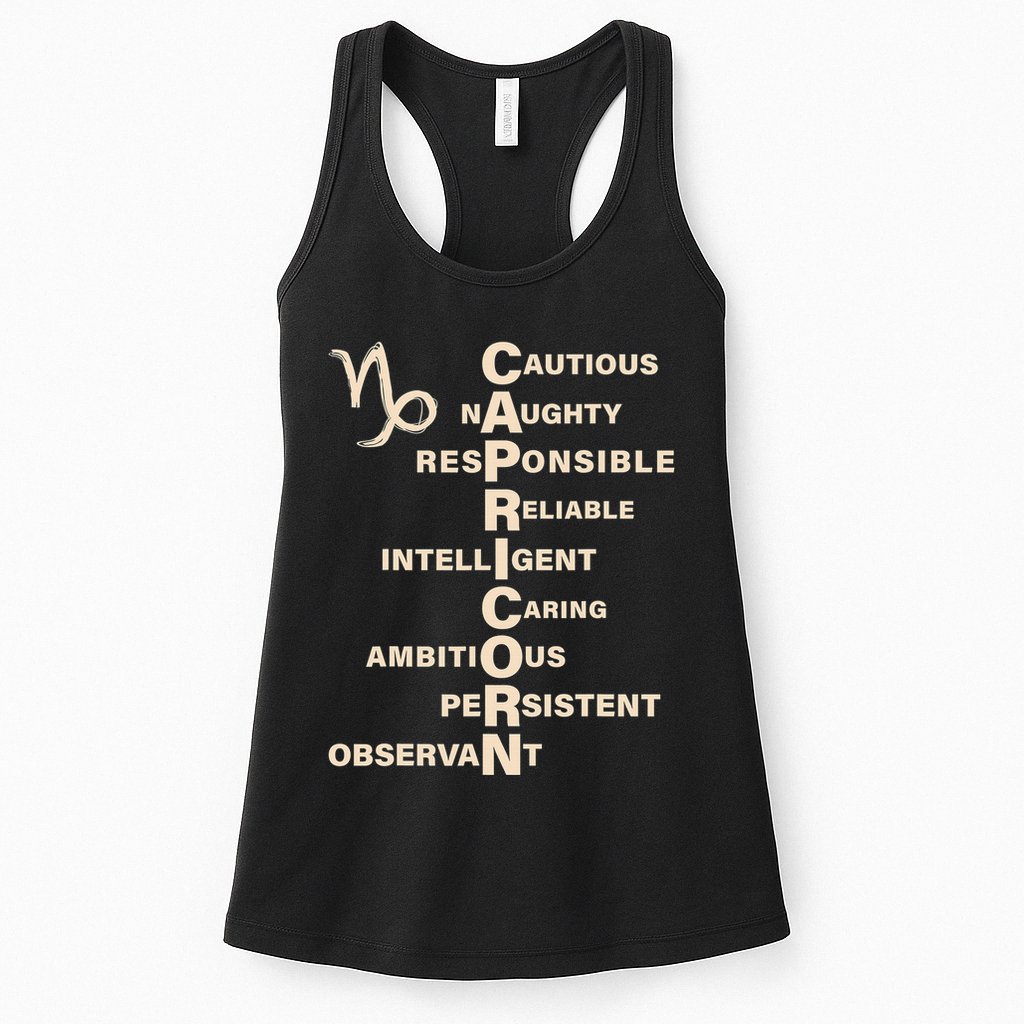 Don't Study A Capricorn Astrology Birthday Zodiac Sign Womens Tank Top