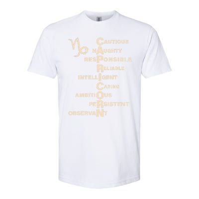 Don't Study A Capricorn Astrology Birthday Zodiac Sign Softstyle CVC T-Shirt