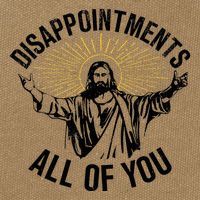 Disappointments Sarcastic All Of You Christian Jesus Cotton Canvas Backpack