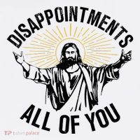 Disappointments Sarcastic All Of You Christian Jesus Mesh Reversible Basketball Jersey Tank