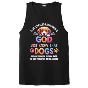 Dog Spelled Backwards Is God Just Know That Dogs Gift PosiCharge Competitor Tank