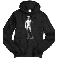 David Statue By Michelangelo Tie Dye Hoodie