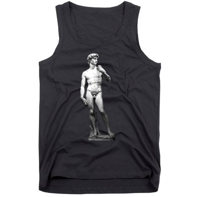 David Statue By Michelangelo Tank Top