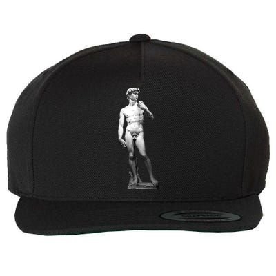 David Statue By Michelangelo Wool Snapback Cap