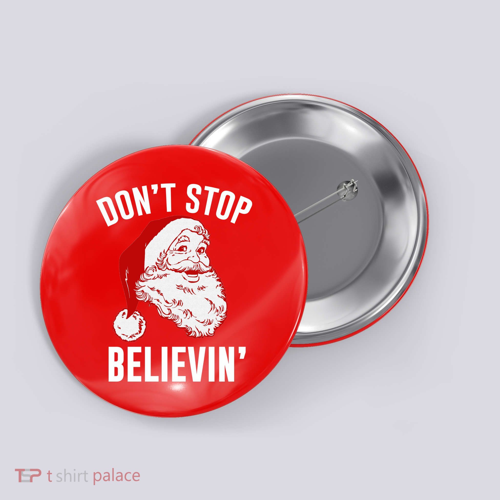 Don't Stop Believing Button